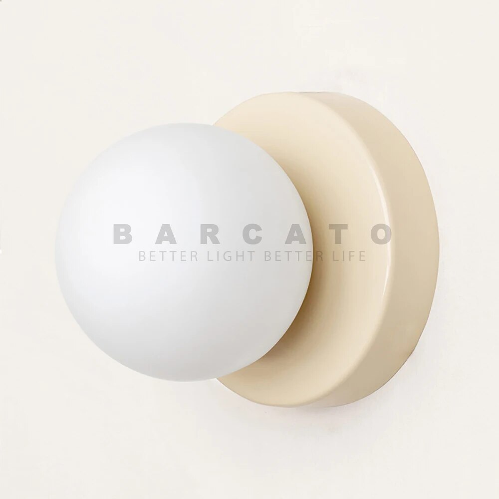 Color Simple Wall Lamp Nordic Minimalist Modern Bedroom Bedside Lamp A ...