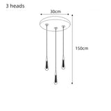 Modern Creative LED Lamp Pendant ForStair Lamp,Duplex Building Villa,Apartmenthigh Hanging Simple Crystal Gold Flowing Waterdrop