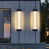 Outdoor Wall Lamp Waterproof Outdoor Hotel Villa Door Exterior Wall Column Minimalist Courtyard Lamp Wall Lamp