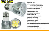 High Brightness LED Spotlight Bulb - E27 E14 GU10 MR16 Base (9W 12W 15W)