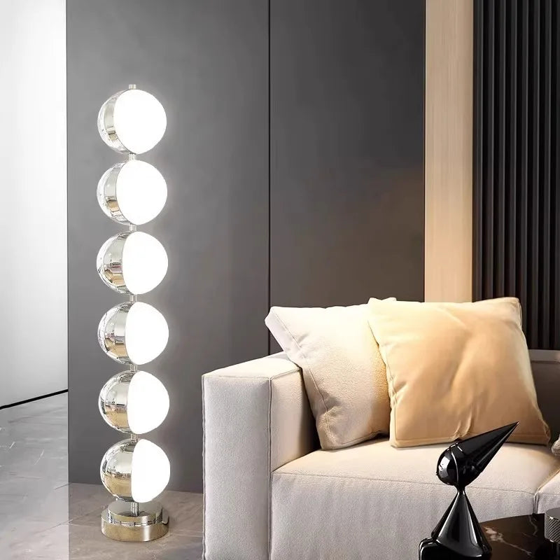 Bauhaus Retro Design Lamping Sphere Floor To Ceiling Living Room Sofa Floor Lamp Bedroom Decoration Atmosphere Lamps