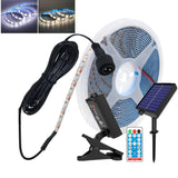 5V Solar LED Stripe Outdoor IP65 Waterproof String Lamp Garden Decoration Street Garland 8 Modes Fairy Lights