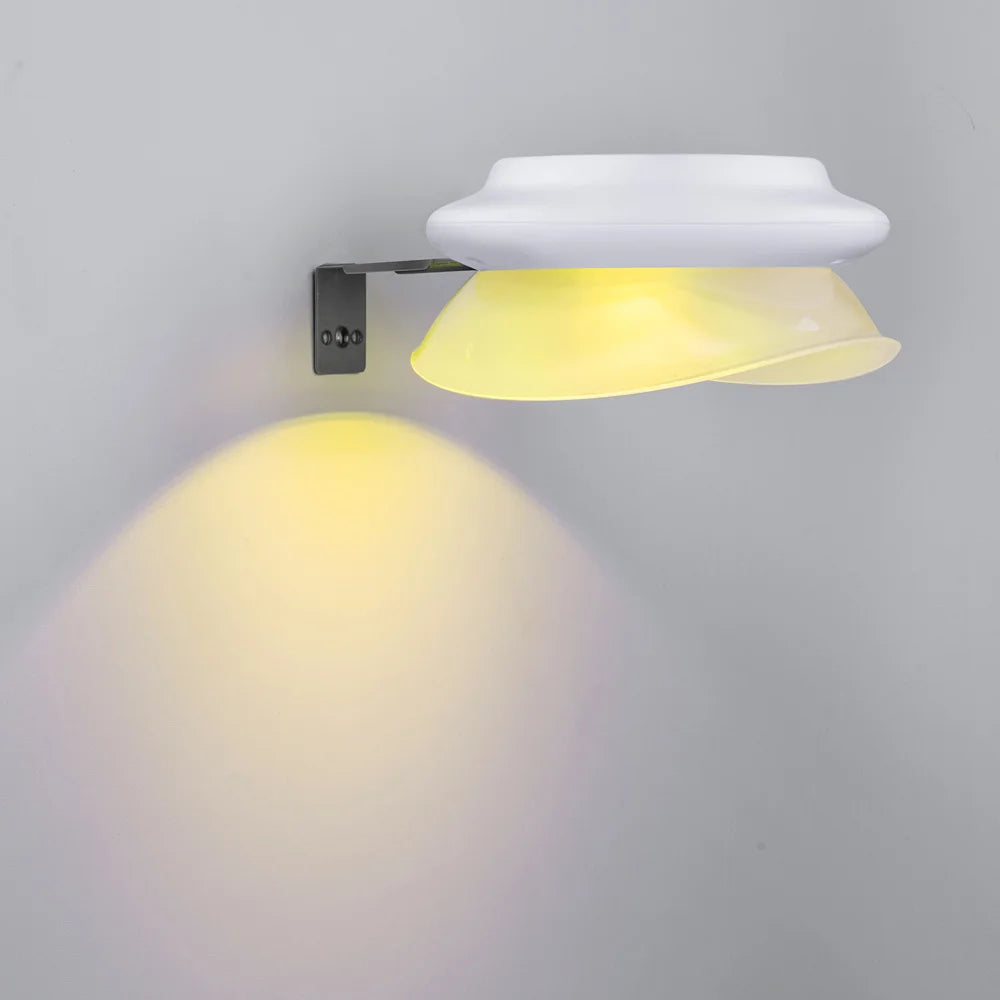 Solar LED Outdoor Wall Lamp - High-Efficiency Sunlight Garden Light
