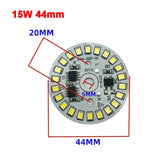 AC 220V Driver-free 2835 SMD Led Chip 3W - 18W 28mm - 120mm Lamp Light Board Bulb Round Light Source