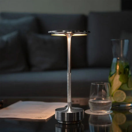 LED Charging Desk Lamp Industrial Style Touch Dimming USB Portable Charging Coffee Shop Bar Vintage Decors Atmosphere Night Light