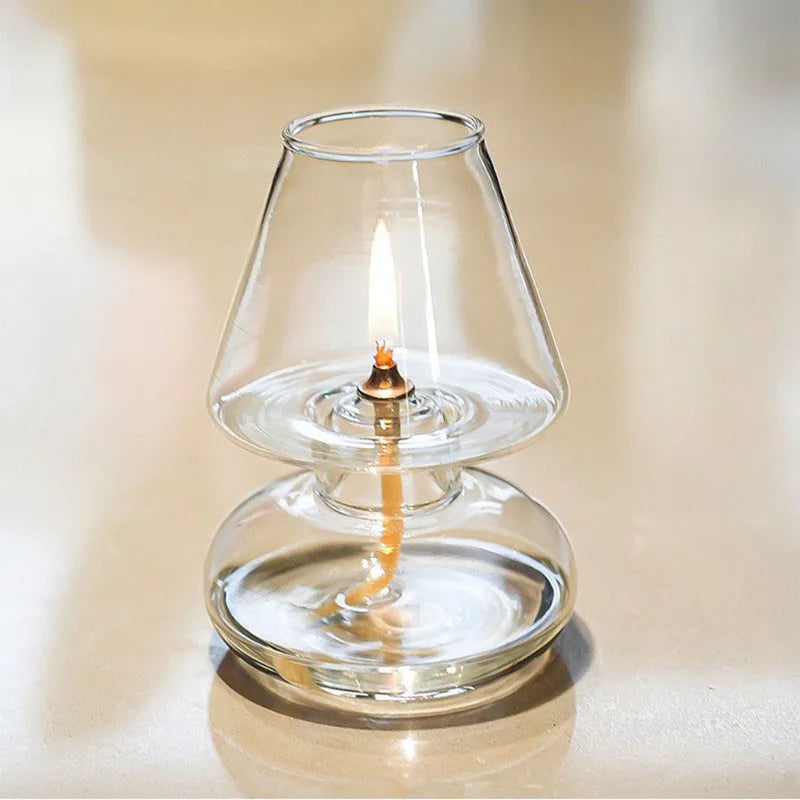 Glass Oil Lamp For Wedding Reception Centerpiece Vases Tables Centerpieces Ceramic Shelf Centerpiece Table Decorations