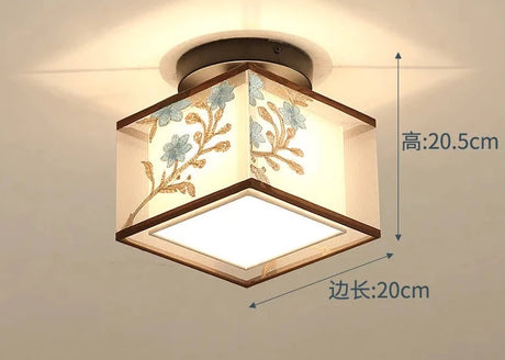 Corridor Warm Ceiling Light Hotel Villa Hotel Entrance Foyer Entrance Balcony Light