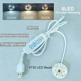 1/2/4 Pcs Dimmable 5V USB RGB LED Light Board with Remote Control - High-Brightness Colorful Gradient Module PCB Panel for DIY Model Display