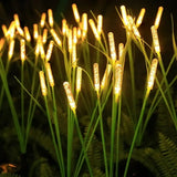 Solar Reed Bubble Stick Stake Lights Waterproof IP54 LED Garden Lights for Outdoor Patio Yard Pathway Wedding Decor