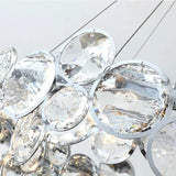 2026 New Nordic Style Chandelier Luxury LED Crystal Pendant Lights for Living Room Modern Lamp for Romantic Bedroom Dining Room