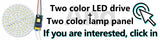 LED Light Board 10W 18W 24W 36W Two-Color LED Chip Source SMD2835 Lamp Bead 250mA Constant Current Input Diode For Panel Light