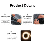 For Tesla Model Y Juniper Model 3 Highland 2025 Front Trunk Frunk LED Ambient Surround Light Flexible Silicone Strip Accessories