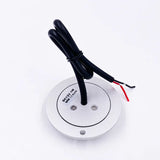 DC12V 1W Ultra-Thin Led  Outdoor Waterproof Garden Terrace Lawn Lamp IP67 Step Stair Deck Ground Spot Surface Mounted Spotlight