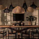 2026 Southeast Asian Rattan Lamps Handmade Pendant Lights Hight Quality Dining Room Restaurant Kitchen Light Fixtures