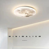 Modern Moon Wall Light Creative Ceiling Light Universal Stepless Dimmable Chandelier 36W 42W Living Room Bedroom Lamp Home Decor