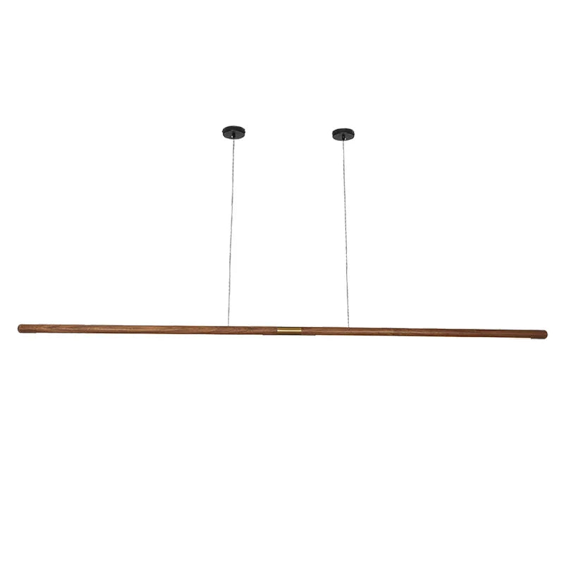 Walnut Internet Celebrity Chandelier Modern Restaurant Light New Chinese Living Room Light