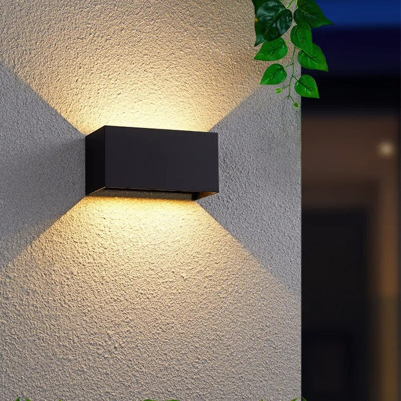 Wall Lamp Outdoor Wall Light Adjustable 24w 12w Sconce Balcony House Garden Home Wall Decors Waterproof Outdoor Lighting