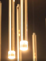LED Chandeliers For Living Room Stairs Modern Luxury Pendtant Light Villa Attic Ceiling Lamp Hotel Interior Lightin Hanging Lamp