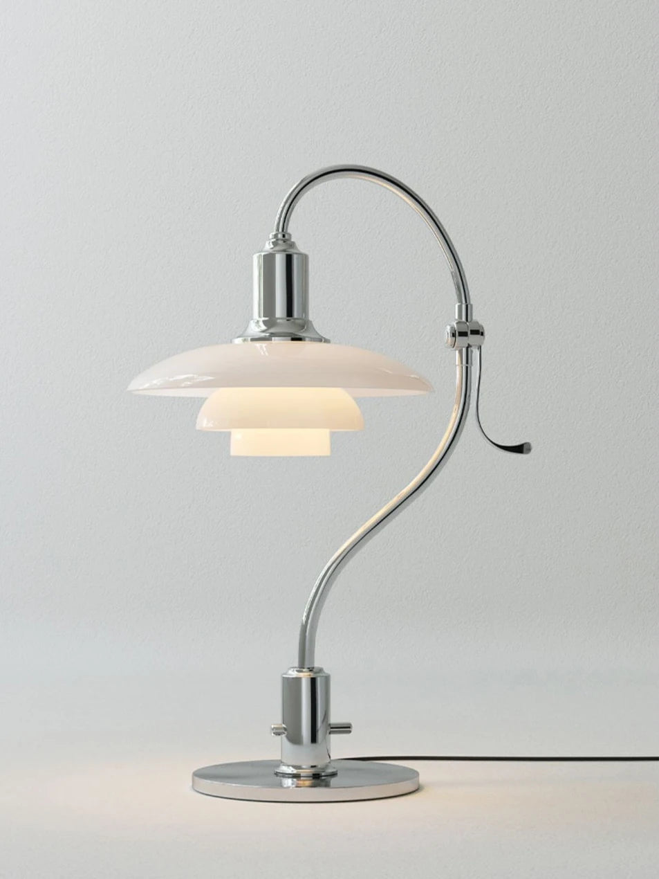 Denmark  Designer Table Lamp Vintage Glass Desk Light for Bedroom Bedside