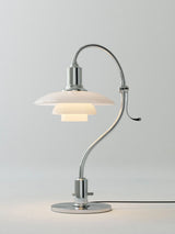 Denmark  Designer Table Lamp Vintage Glass Desk Light for Bedroom Bedside