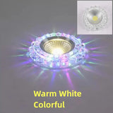 Diameter:9.5cm Cut Hole:6-8cm 3W 5W Downlights Recessed Ceiling Spotlight Lamps Embedded LED Downlights Home Decoration Light