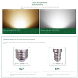10-Pack E14 Vintage LED Filament Candle Bulbs (5W, 7W, 9W, 12W) - AC 85-265V C35 Edison Retro Light (Warm / Cold White)