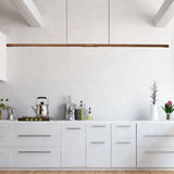 Walnut Internet Celebrity Chandelier Modern Restaurant Light New Chinese Living Room Light