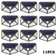 100 LED Solar Lights Outdoor Solar Wall Lamp PIR Motion Sensor Lamp Waterproof Solar Street Light for Garden Decoration