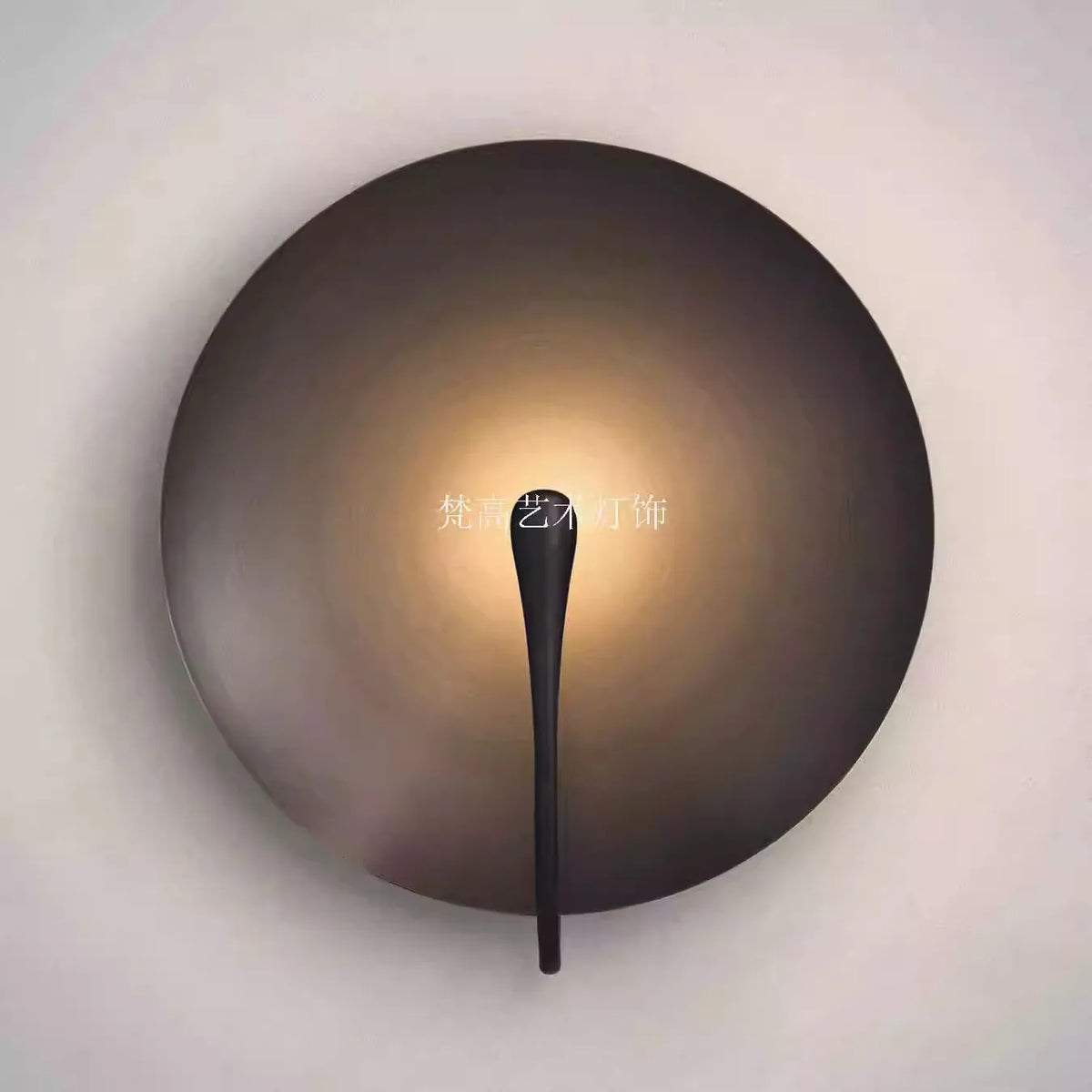 Italian designer minimalist and personalized circular art living room sofa study foyer bedroom bedside wall lamp
