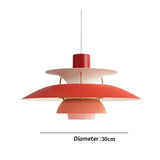 30CM Nordic Creative Design Pendant Lamp High Quality Color Umbrella Led Chandeliers Living Kitchen Bedroom Home Furnishings Lighting