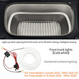 For Tesla Model YL Model Y Juniper 2026 Front Trunk Frunk LED Ambient Surround Light Flexible Strip Decorative Lamp Accessories