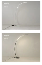 Modern Nordic LED Floor Lamp | Minimalist Fishing Light for Study & Living Room