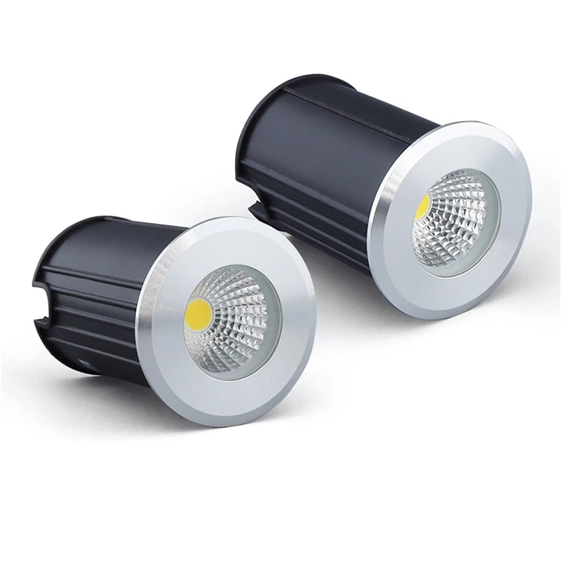 10 PCS Waterproof IP67 LED underground Light 1W 3W 10W 15W Outdoor Ground Garden Path Floor Buried Yard Spot Landscape 110V 220V 12V