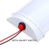 72 LED 12V-24V Car Interior Light Bar - Ceiling Dome Lamp for RV, Van, Boat & Trailer