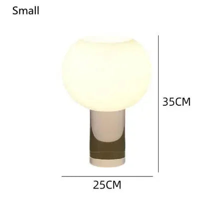 Medieval Nordic Table Lamp Simple and Warm Living Room Bedroom Designer Bedhead Ins Silent Wind Glass Decorative Table Lamp