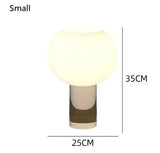 Medieval Nordic Table Lamp Simple and Warm Living Room Bedroom Designer Bedhead Ins Silent Wind Glass Decorative Table Lamp