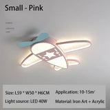 Modern Creative LED Ceiling Light Children's Cartoon Airplane Light Baby Room Bedroom Room Decoration Indoor Lighting Fixtures