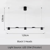 Modern Led Living Room Chandeliers Dining Table Ceiling Chandelier Kitchen Hanging Light Fixture Dimmable Indoor Lighting Lamp