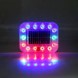 Mini LED Solar Power Car Warning Light Night Security Simulated Alarm Wireless Anti-Theft Caution Lamp Flashing Alarm Lamp Dummy