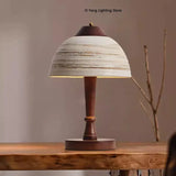 New Creative Ceramic Lampshade  Lamp Wood Base EU AU US Adapting Plug for Bedroom Parlor Hotel Dining Dropshipping