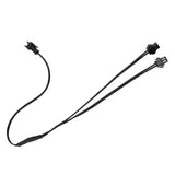 2/3/4/5-Way EL Wire Splitter Connector Cable - Multi-Channel Power Distribution Splitting Wire Lead for Neon Wire & LED Lighting Accessories