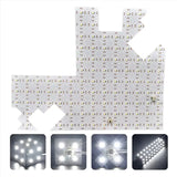 ABFU-A64Z Flexible LED Panel (4-Pack) - DC24V 28W 242-LED Backlight Sheet for Kitchen Marble Countertop & Advertising Lightbox