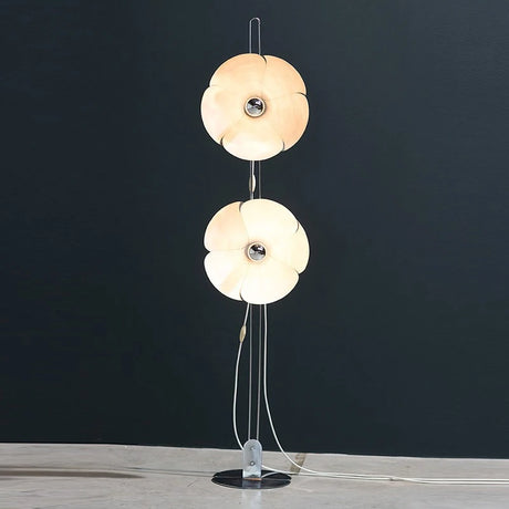 Nordic Retro Petal Floor Lamp luxury Modern Family Living Room Bedroom LED Creativity Decorative Standing Light