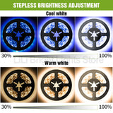 5M PIR Led Motion Sensor LED Strip Lamp 5V Led Under Cabinet Lamp Tape Ribbon Diode Light Battery Powered TV Backlight Lighting