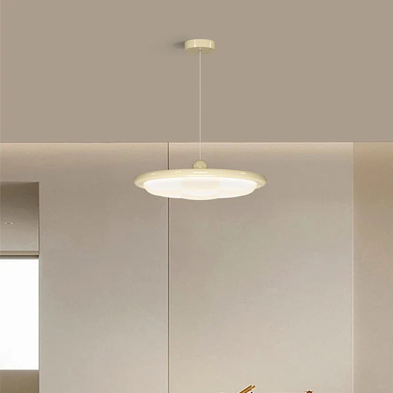 2025 Modern Led Living Room Ceiling Lamps Simple Cream Style Ceiling Lights Atmospheric Home Indoor Lighting Whole House Fixture