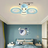 New Ceiling Fan Lights, Children's Bedroom Dining Room Ceiling Fan Lights, Ceiling Lights with Led Lights Indoor Lighting