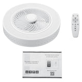 50cm Intelligent Led Ceiling Fan Light 80W Ceiling Fan with Lights 3-Speed Dimmable Smart APP Remote Control Modern LED Lighting