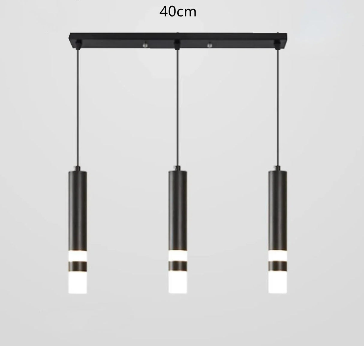 Modern Led Long Pendant Light for Bedroom Bedside Living Room Hanging Lamps Reading Lighting Double Spotlight Decor Chandelier