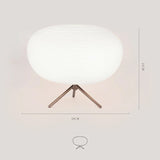 Designer Rituals Table Lamp Foscarini Whorls Cocoon Desk Lighting For Bedroom Kitchen Study Room Milky White Glass Table Light