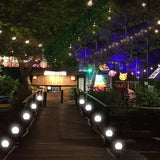 Solar Powered LED Bulb Lamp Energy Light Waterproof Outdoor Yard Light Street Solar Panel Ball Lights Lawn Garden Decorative